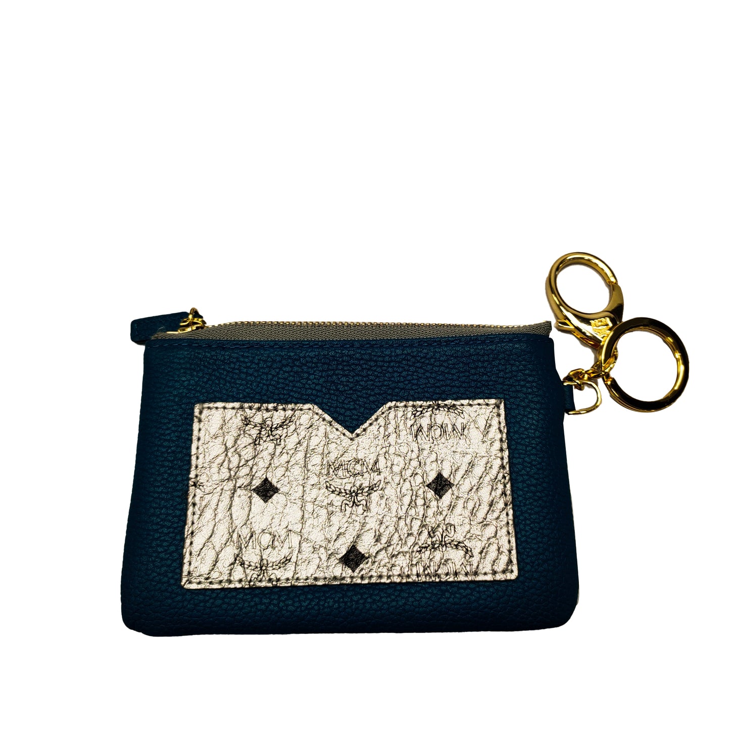 Mcm Leather Visetos Coin Pouch