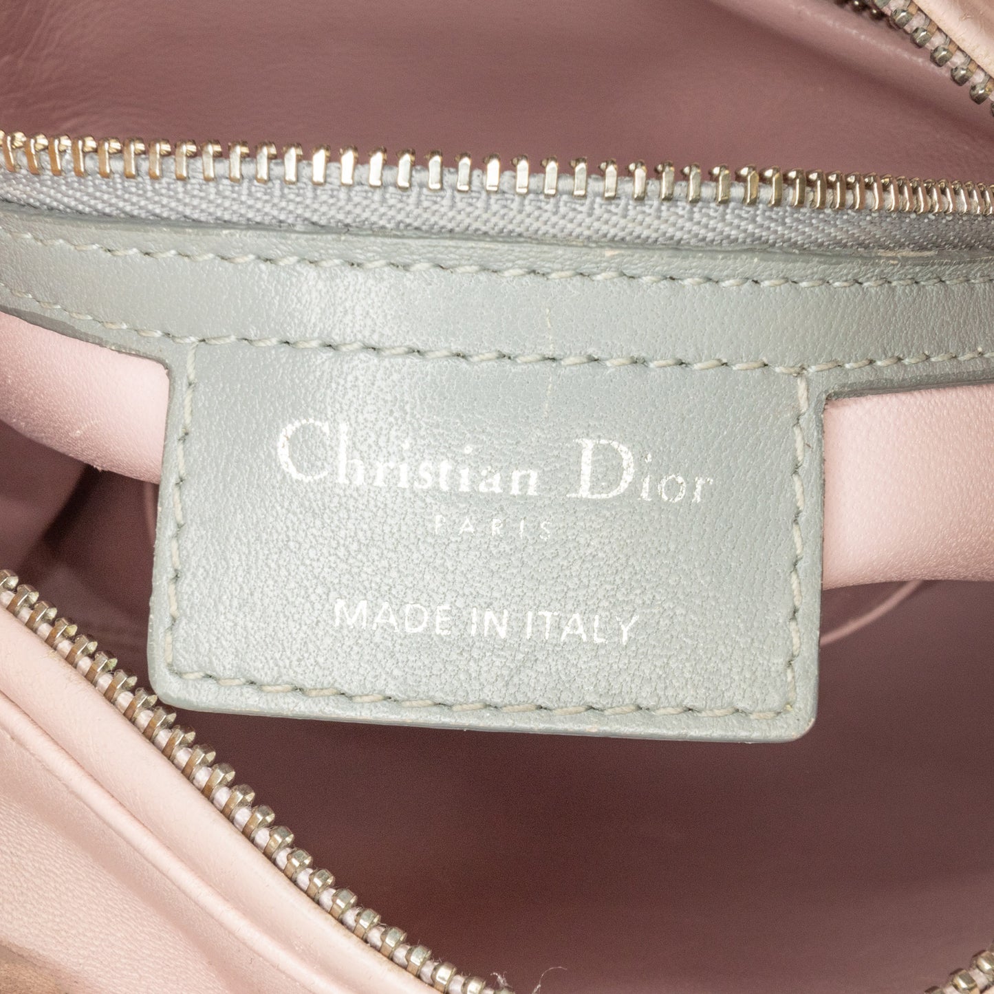 Dior Medium Tricolor Lambskin Cannage Lady Dior