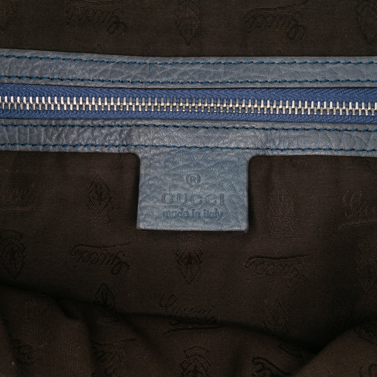 Gucci Gg Canvas Bamboo Libeccio Tote