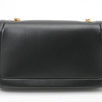 Fendi Black Leather Baguette