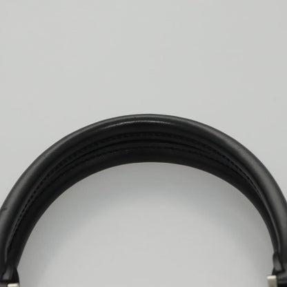 Louis Vuitton Black Leather Stretch Fizz
