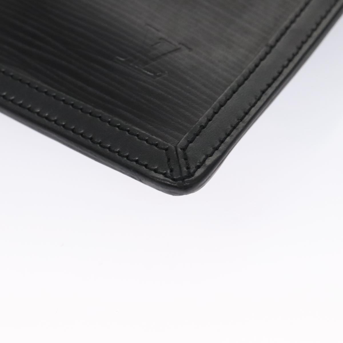 Louis Vuitton Black Leather Stretch Fizz