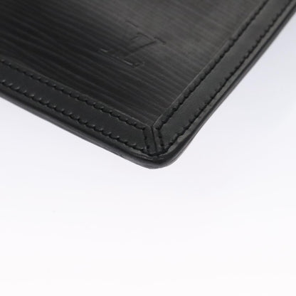 Louis Vuitton Black Leather Stretch Fizz