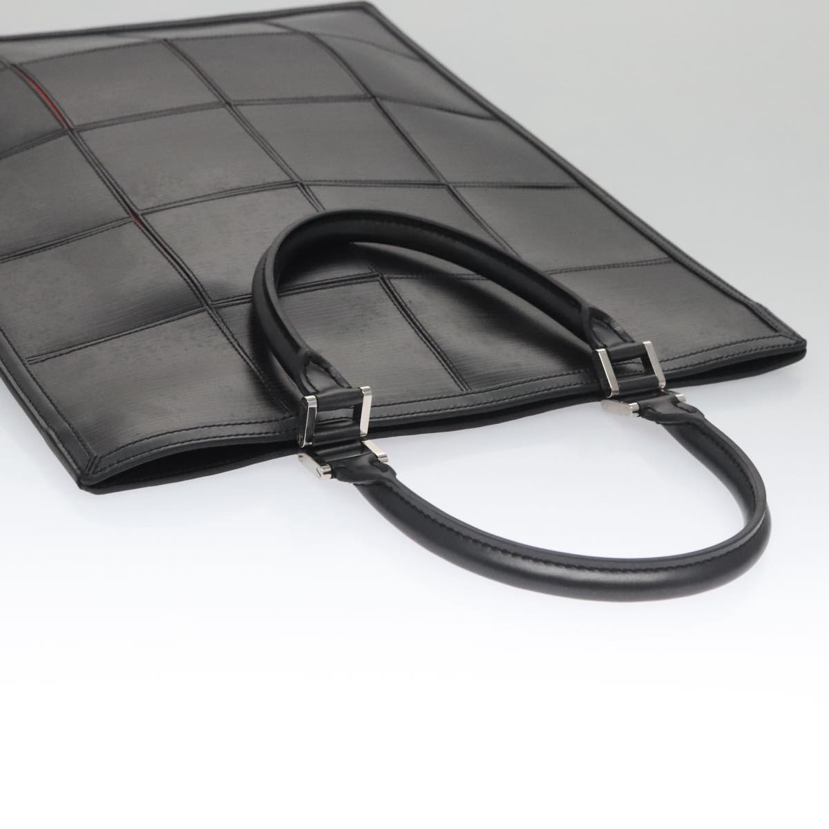 Louis Vuitton Black Leather Stretch Fizz