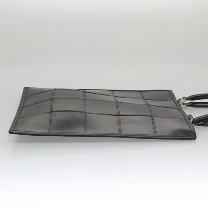 Louis Vuitton Black Leather Stretch Fizz