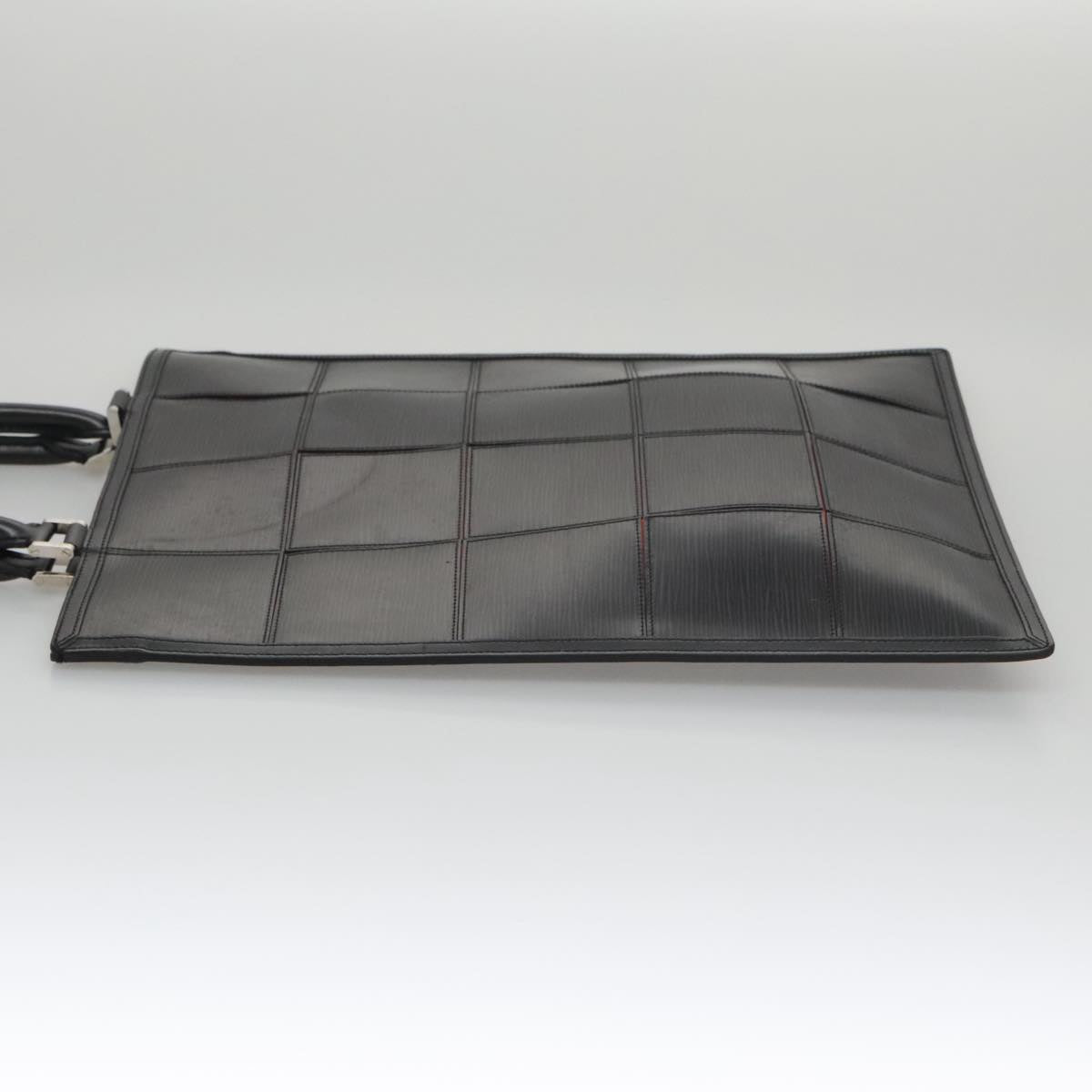 Louis Vuitton Black Leather Stretch Fizz