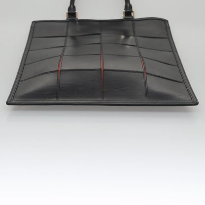 Louis Vuitton Black Leather Stretch Fizz