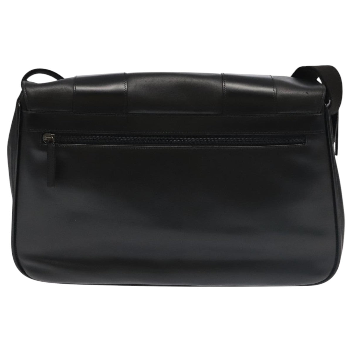 Versace Black Leather Shoulder