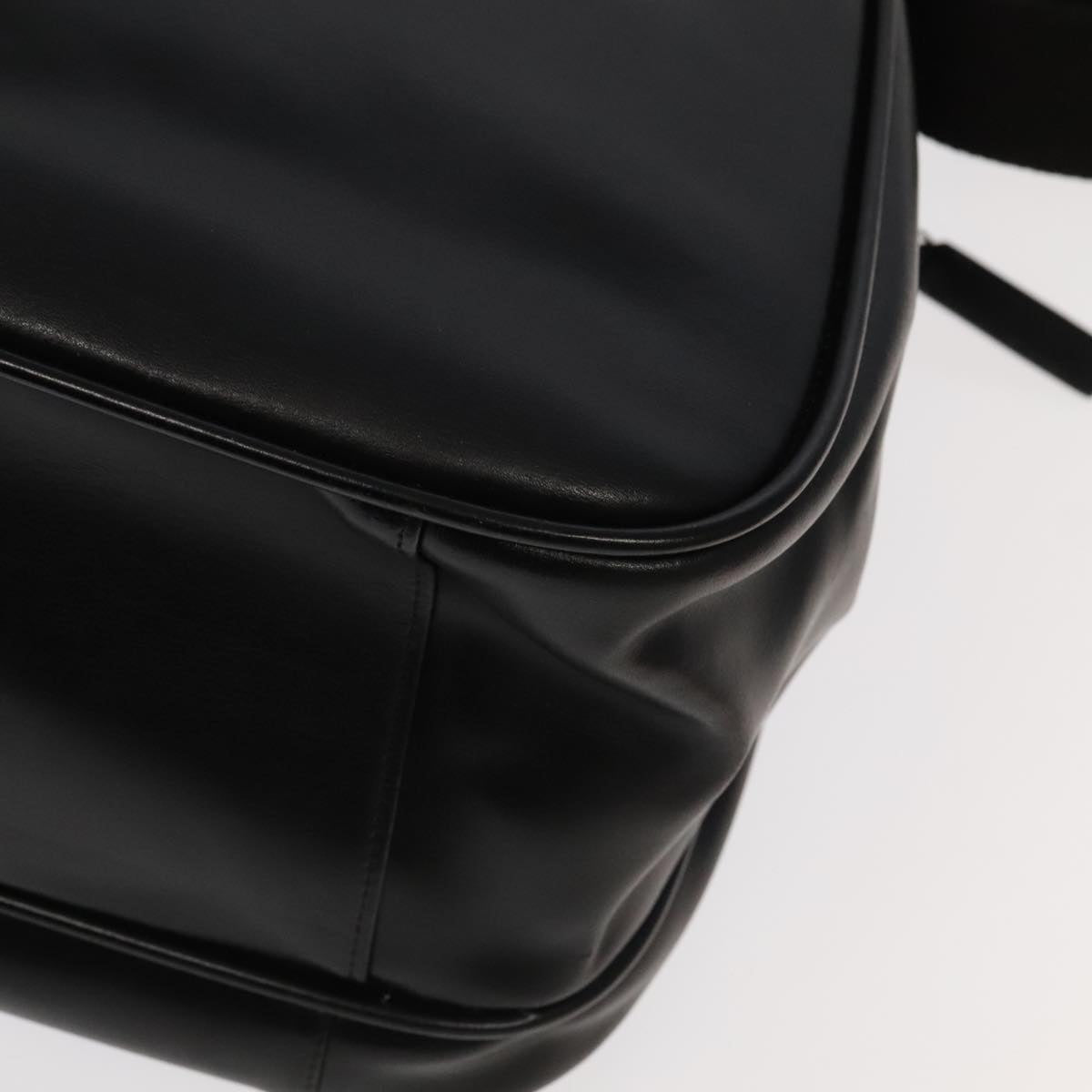 Versace Black Leather Shoulder