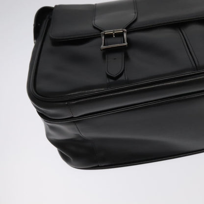 Versace Black Leather Shoulder
