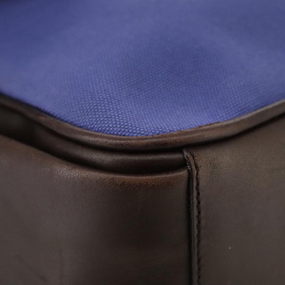 Prada Blue Canvas Shoulder