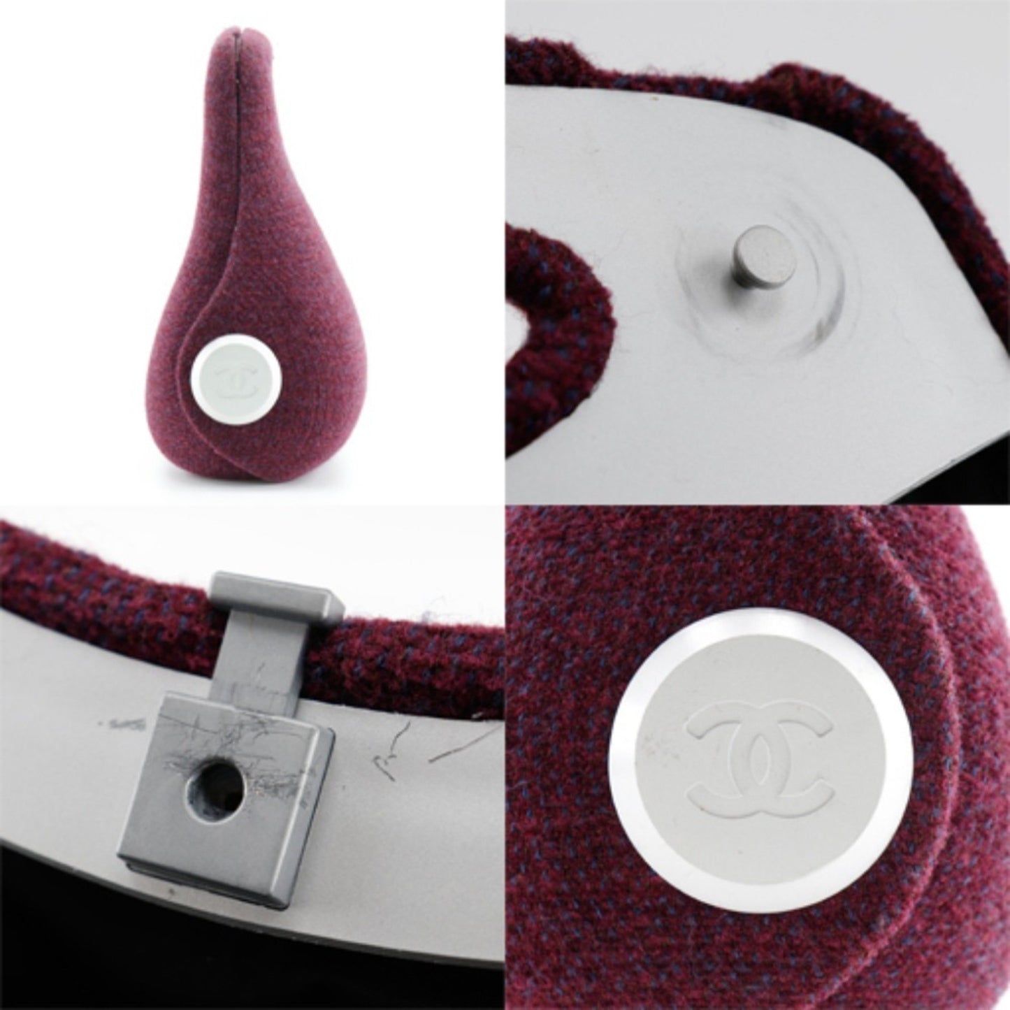 Chanel Purple Tweed Millenium