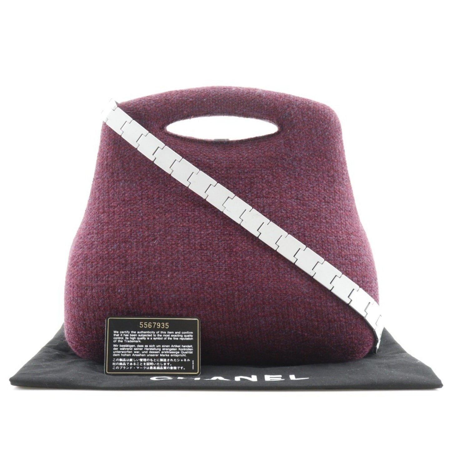 Chanel Purple Tweed Millenium