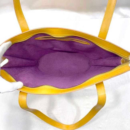 Louis Vuitton Yellow Leather Saint Jacques