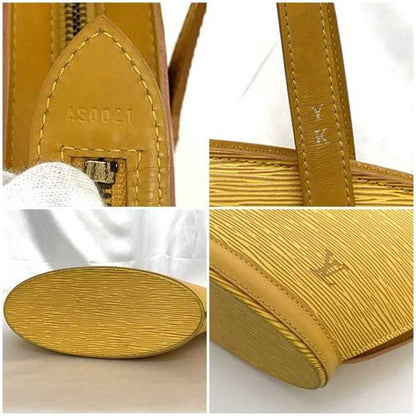 Louis Vuitton Yellow Leather Saint Jacques