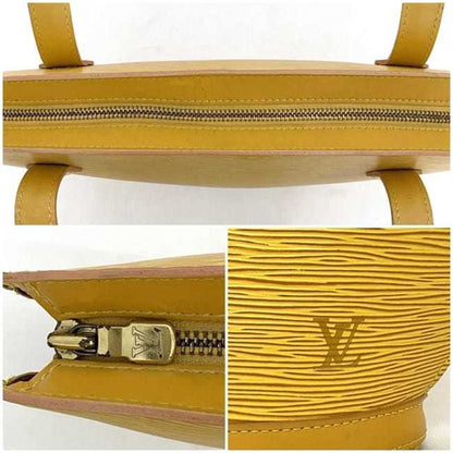 Louis Vuitton Yellow Leather Saint Jacques