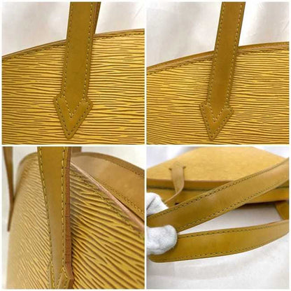 Louis Vuitton Yellow Leather Saint Jacques