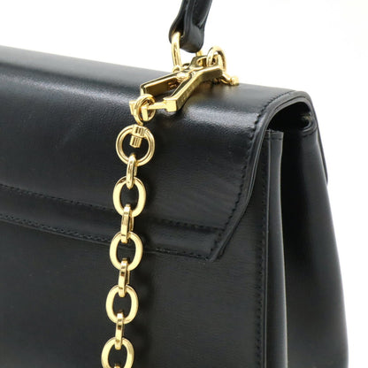 Gucci Black Leather Horsebit