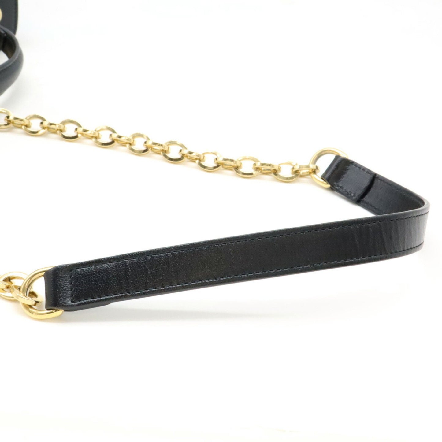 Gucci Black Leather Horsebit