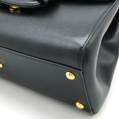 Gucci Black Leather Horsebit