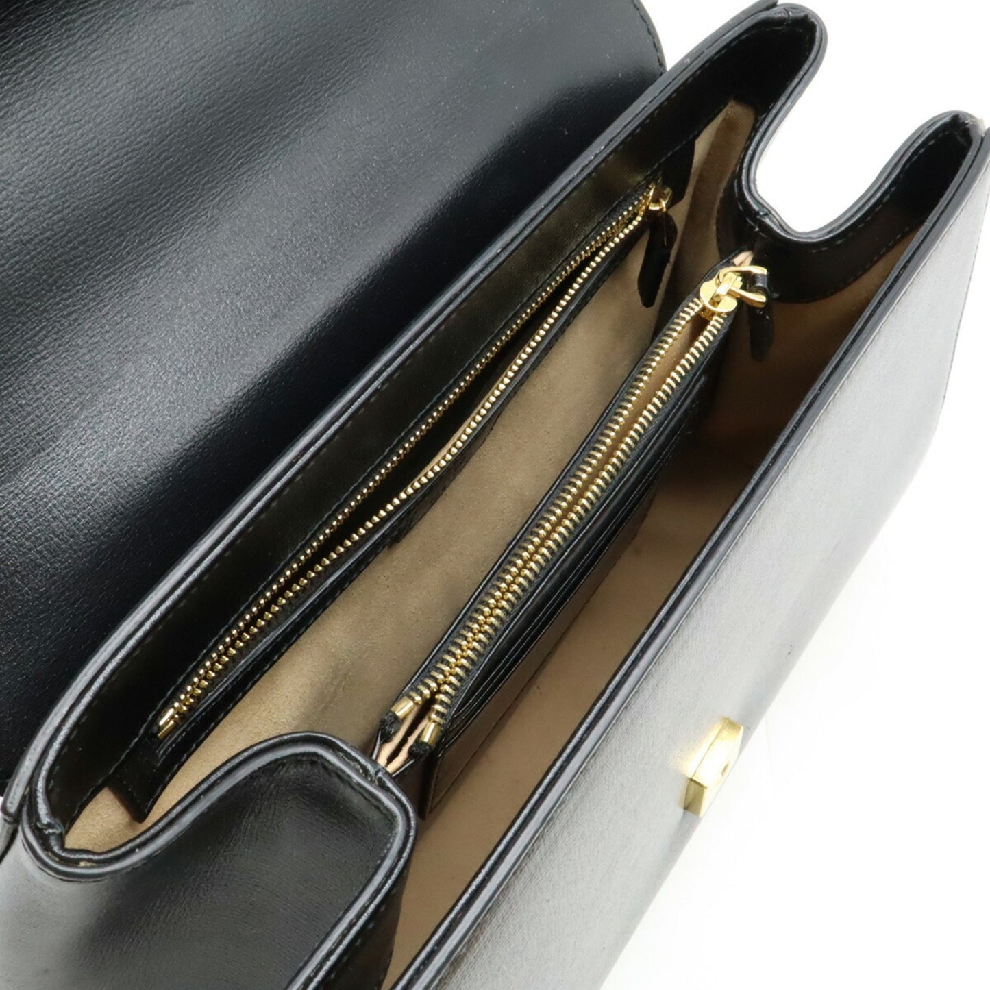 Gucci Black Leather Horsebit