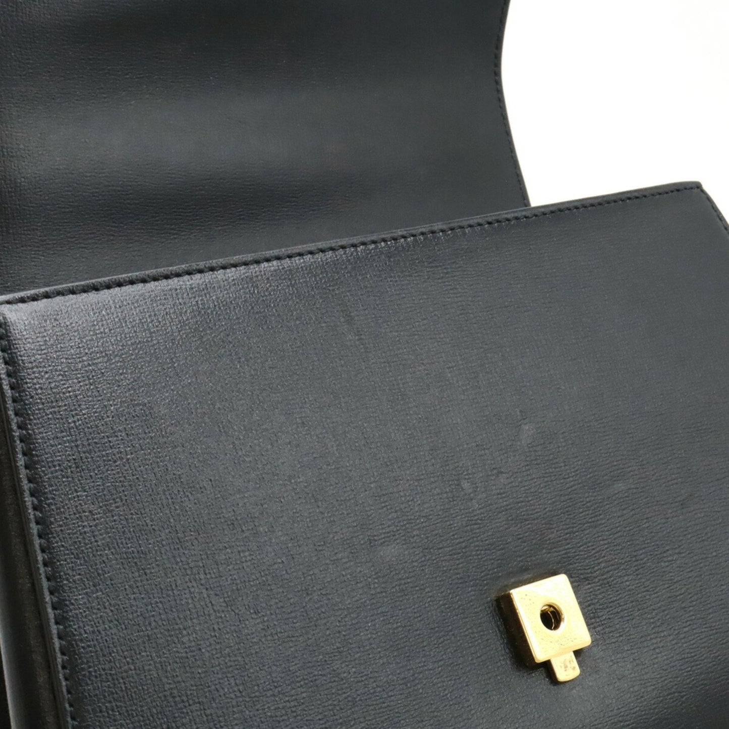 Gucci Black Leather Horsebit