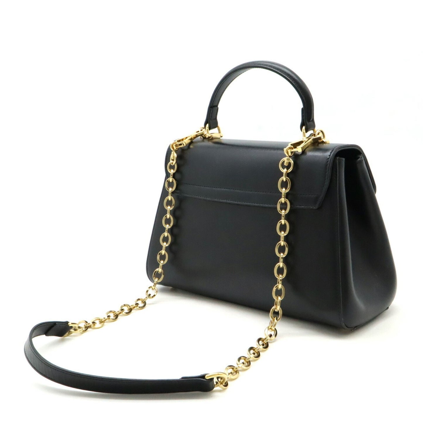Gucci Black Leather Horsebit