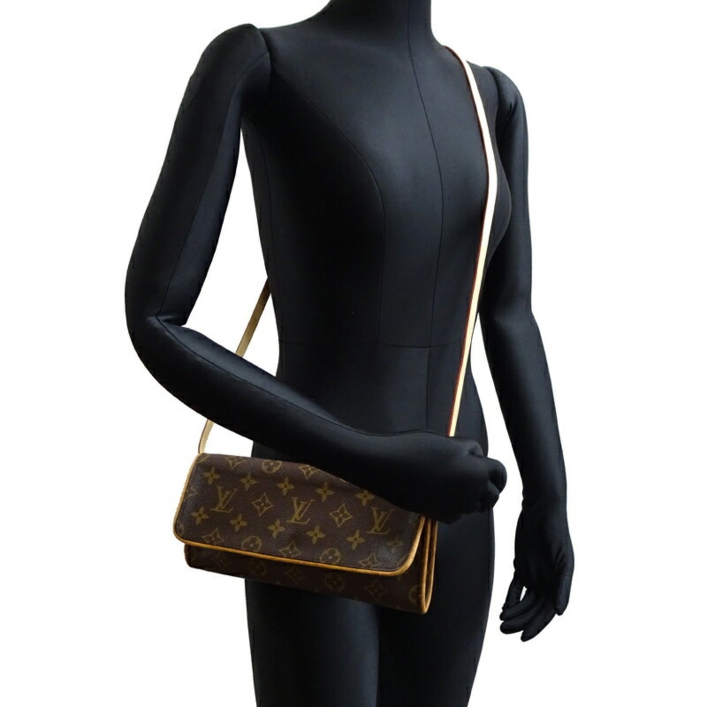 Louis Vuitton Brown Canvas Twin
