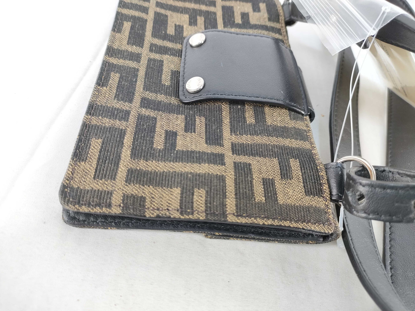 Fendi Brown Canvas Zucca