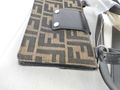 Fendi Brown Canvas Zucca