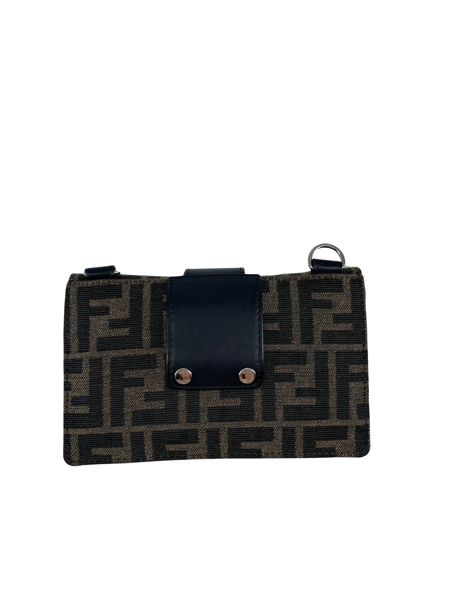 Fendi Brown Canvas Zucca