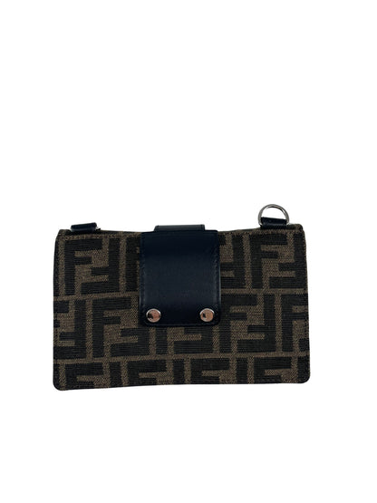 Fendi Brown Canvas Zucca