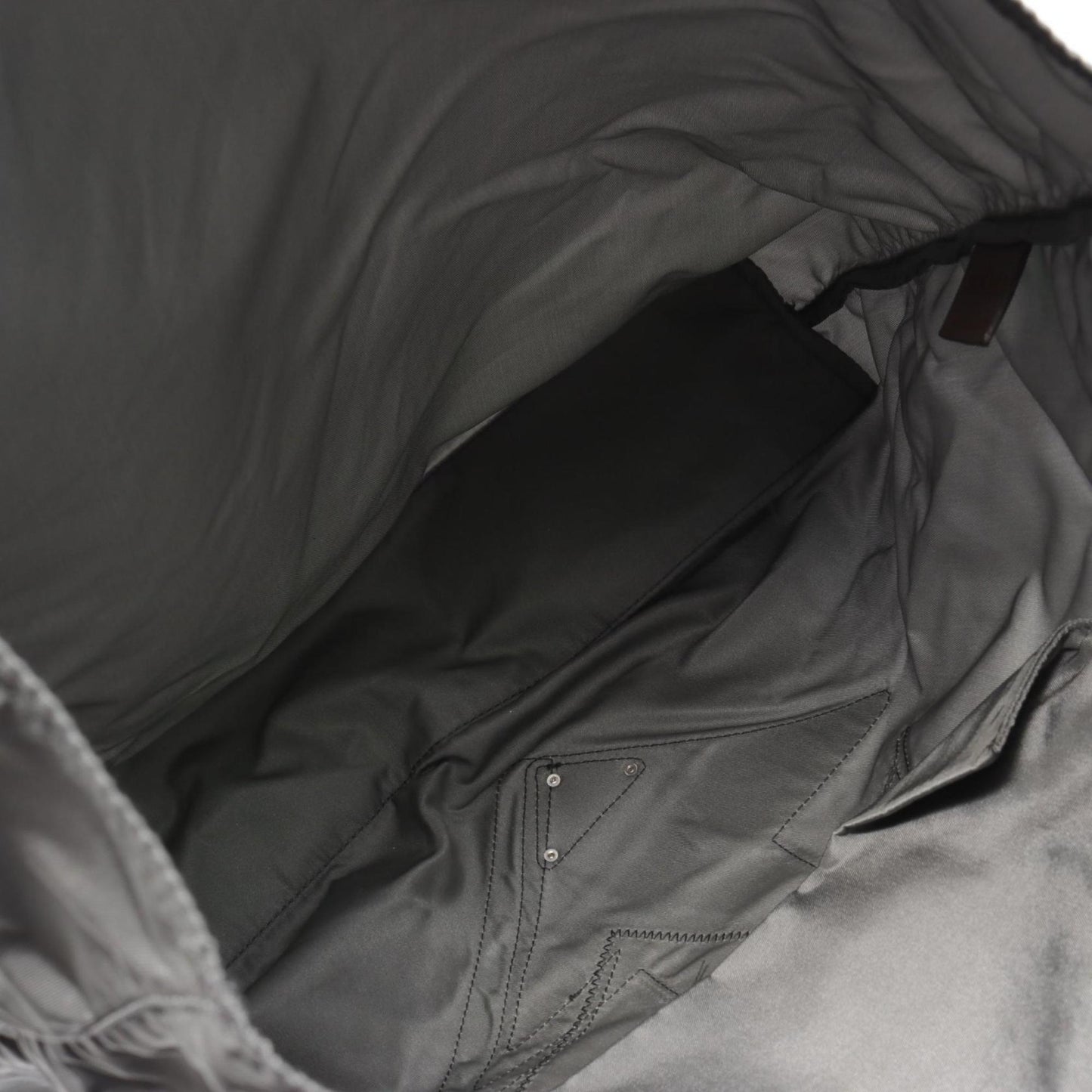 Prada Gray Synthetic Tote