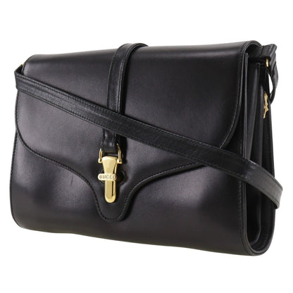 Gucci Black Leather Shoulder