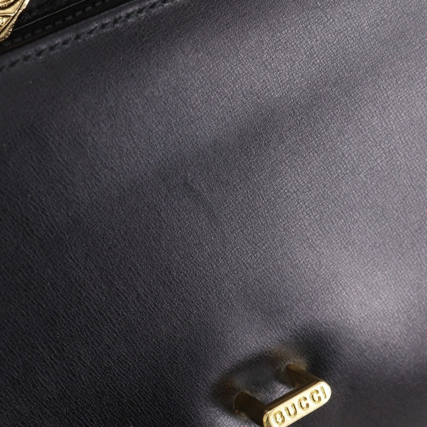 Gucci Black Leather Shoulder
