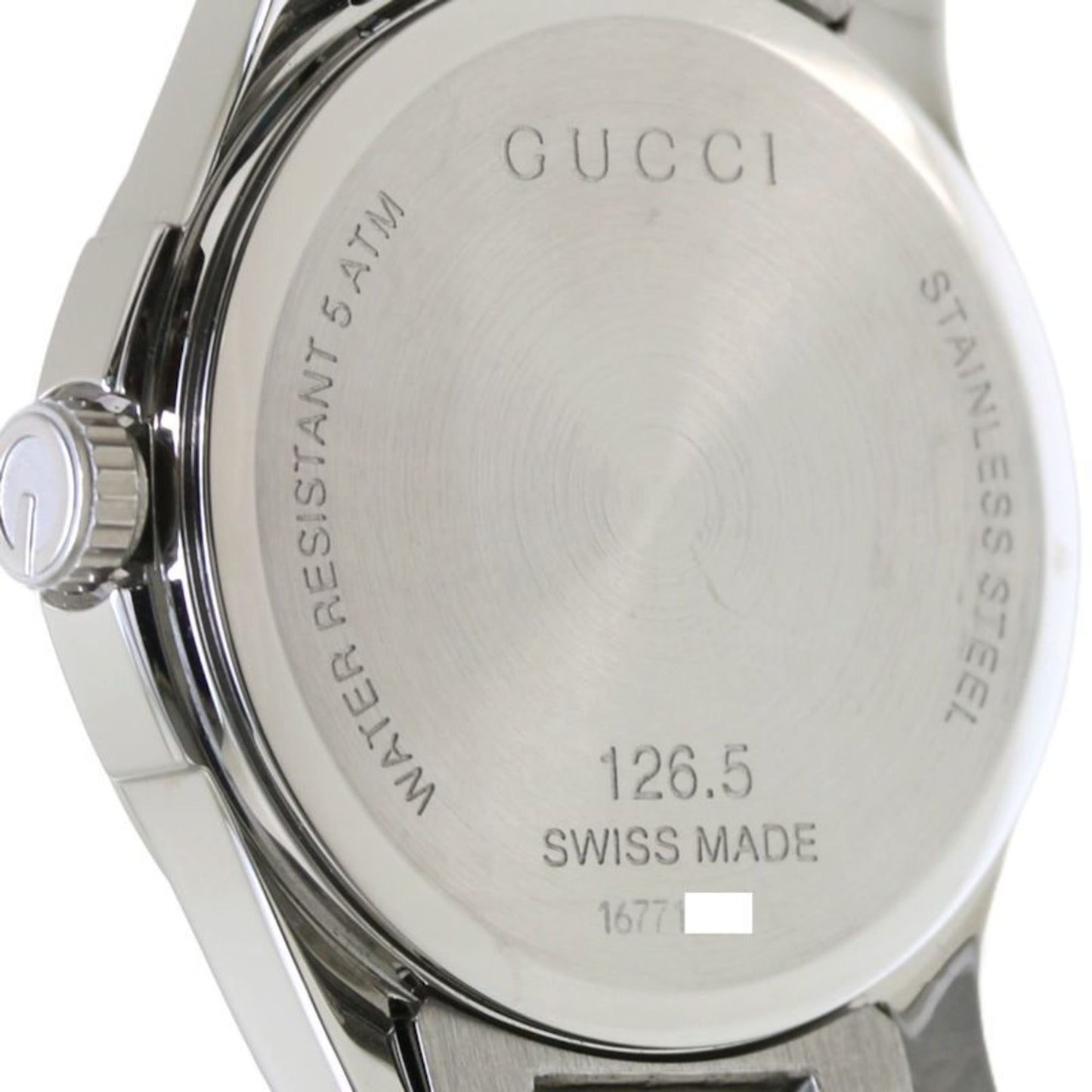 Gucci Silver Steel G-timeless