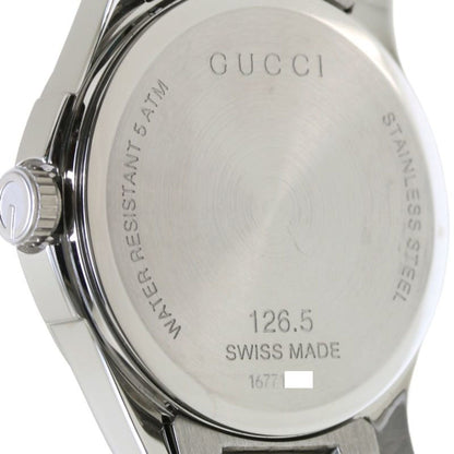 Gucci Silver Steel G-timeless