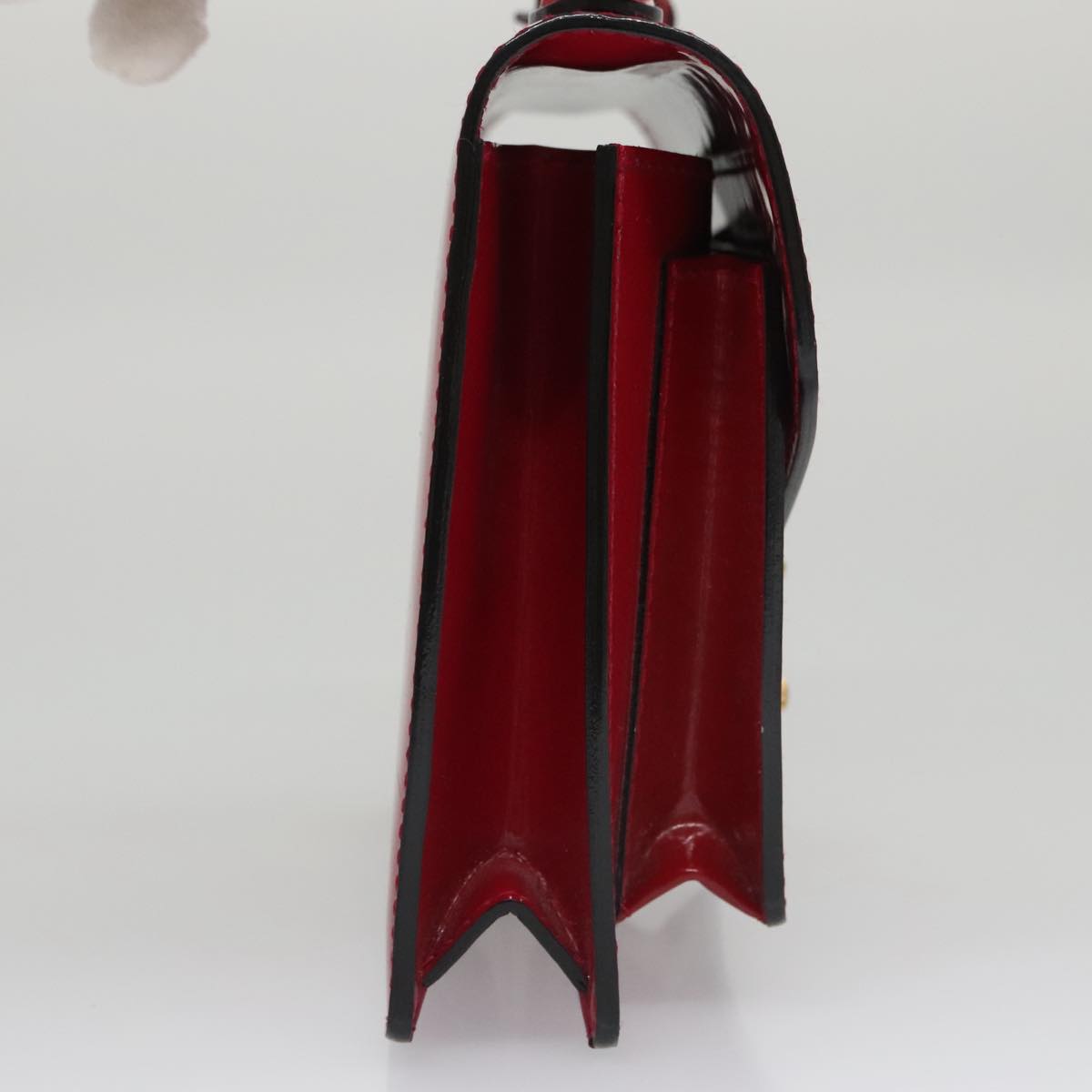 Louis Vuitton Red Patent Leather Monceau