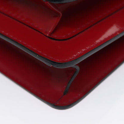 Louis Vuitton Red Patent Leather Monceau