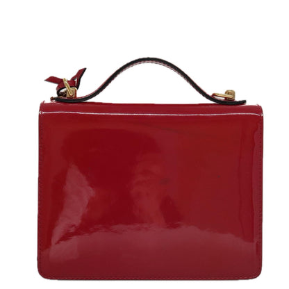 Louis Vuitton Red Patent Leather Monceau