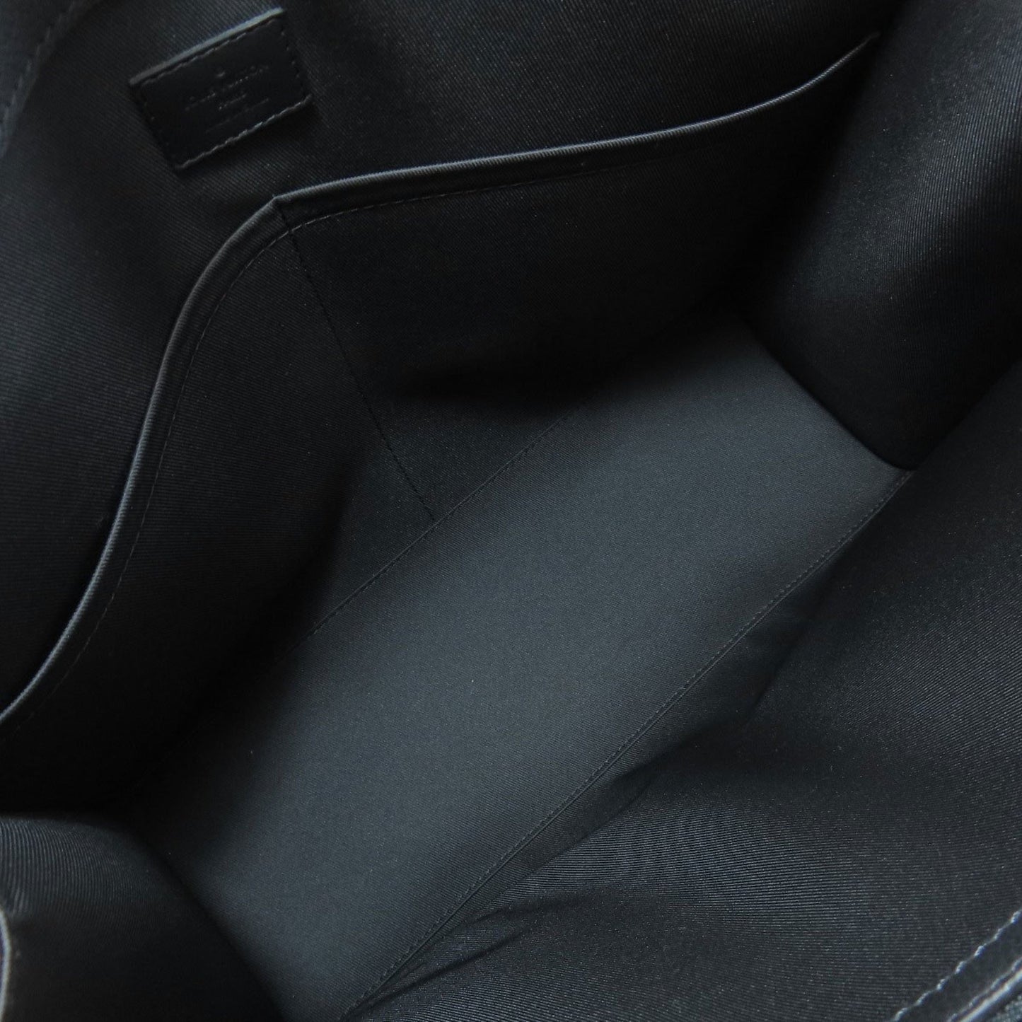 Louis Vuitton Black Leather Takeoff Tote