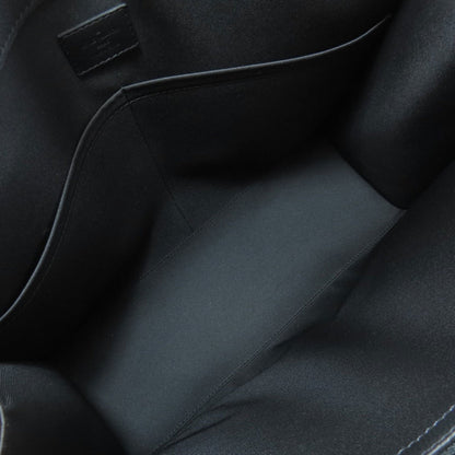 Louis Vuitton Black Leather Takeoff Tote