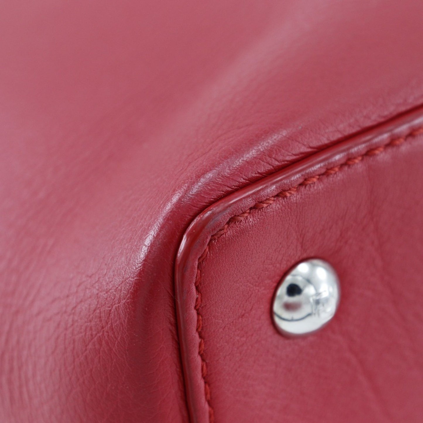 Fendi Red Leather 2jours