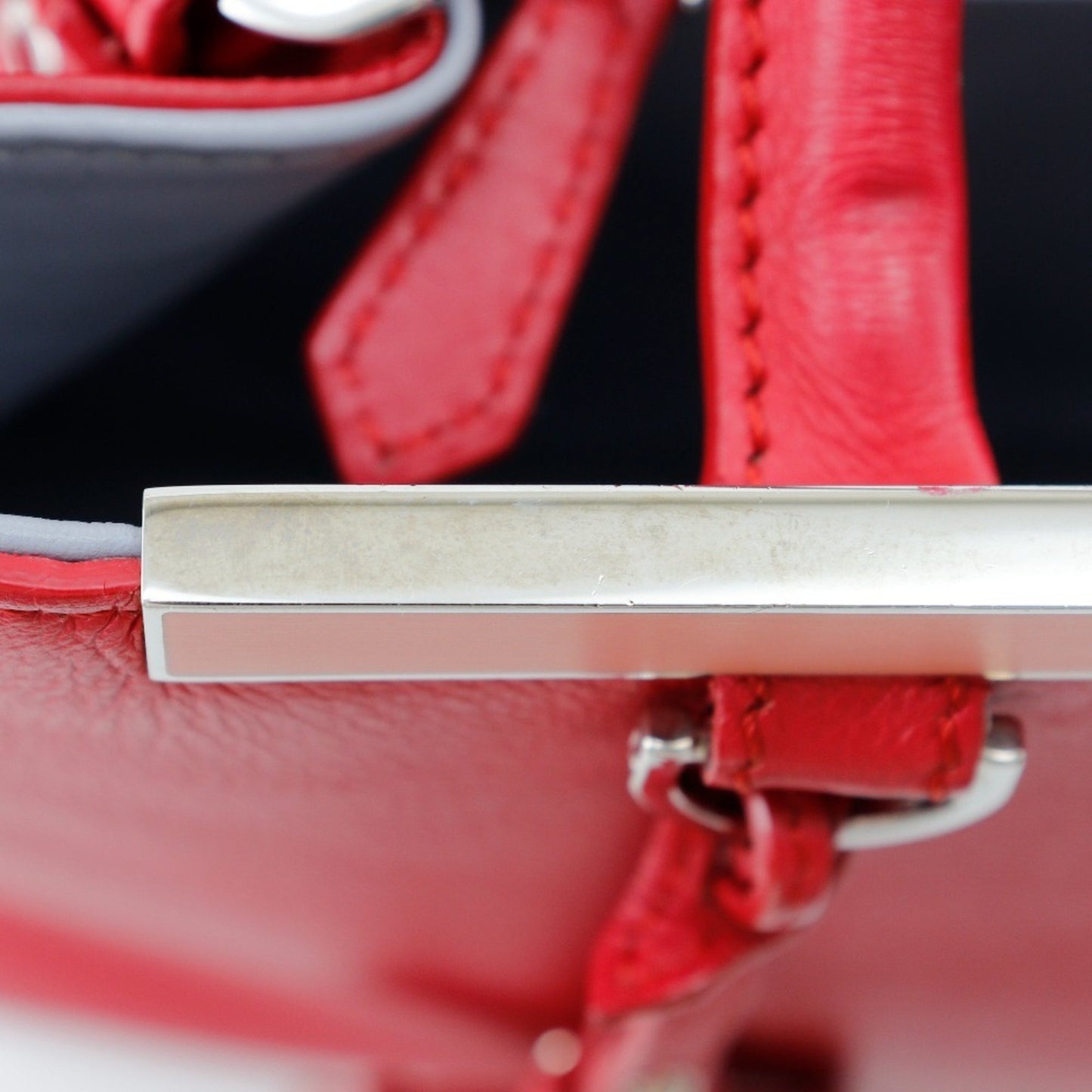 Fendi Red Leather 2jours