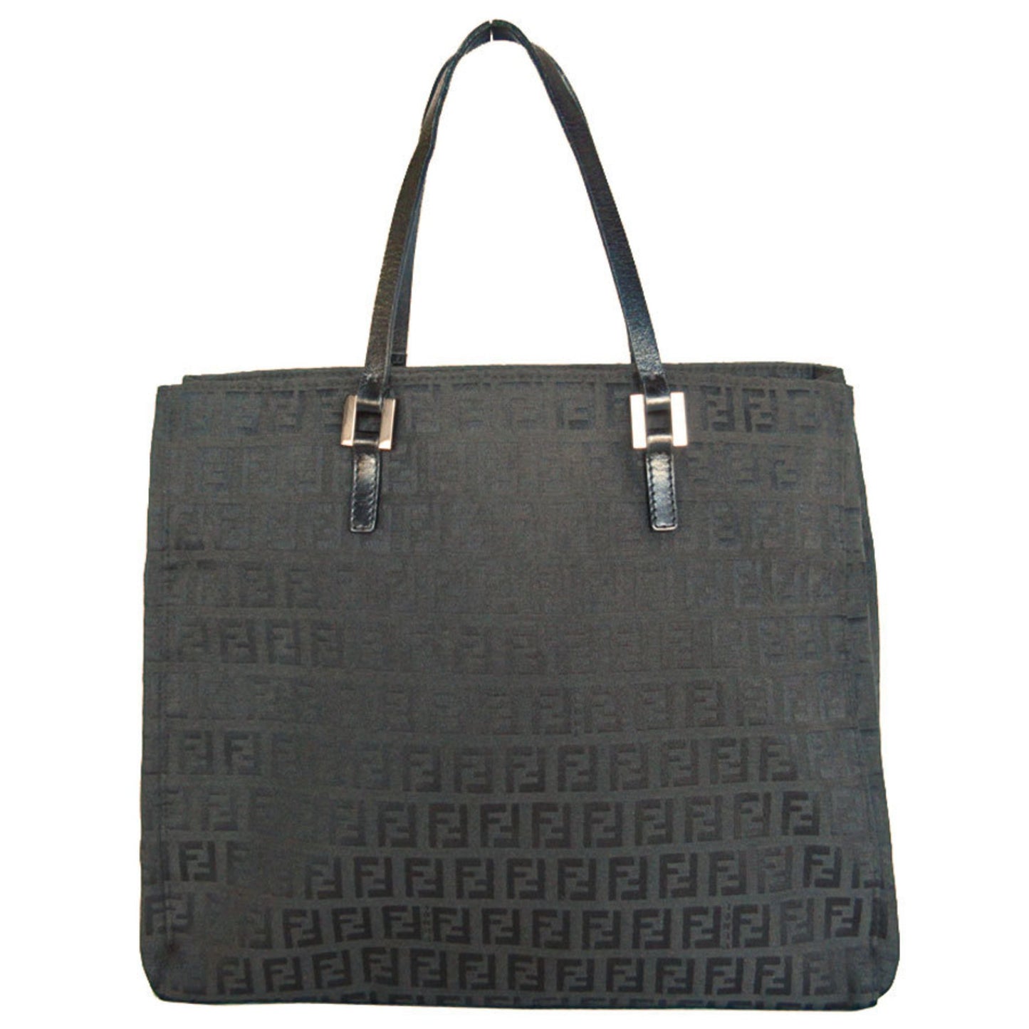 Fendi Black Canvas Zucchino