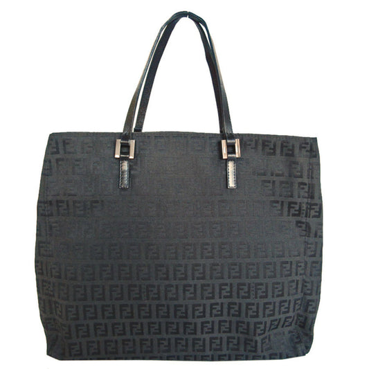 Fendi Black Canvas Zucchino
