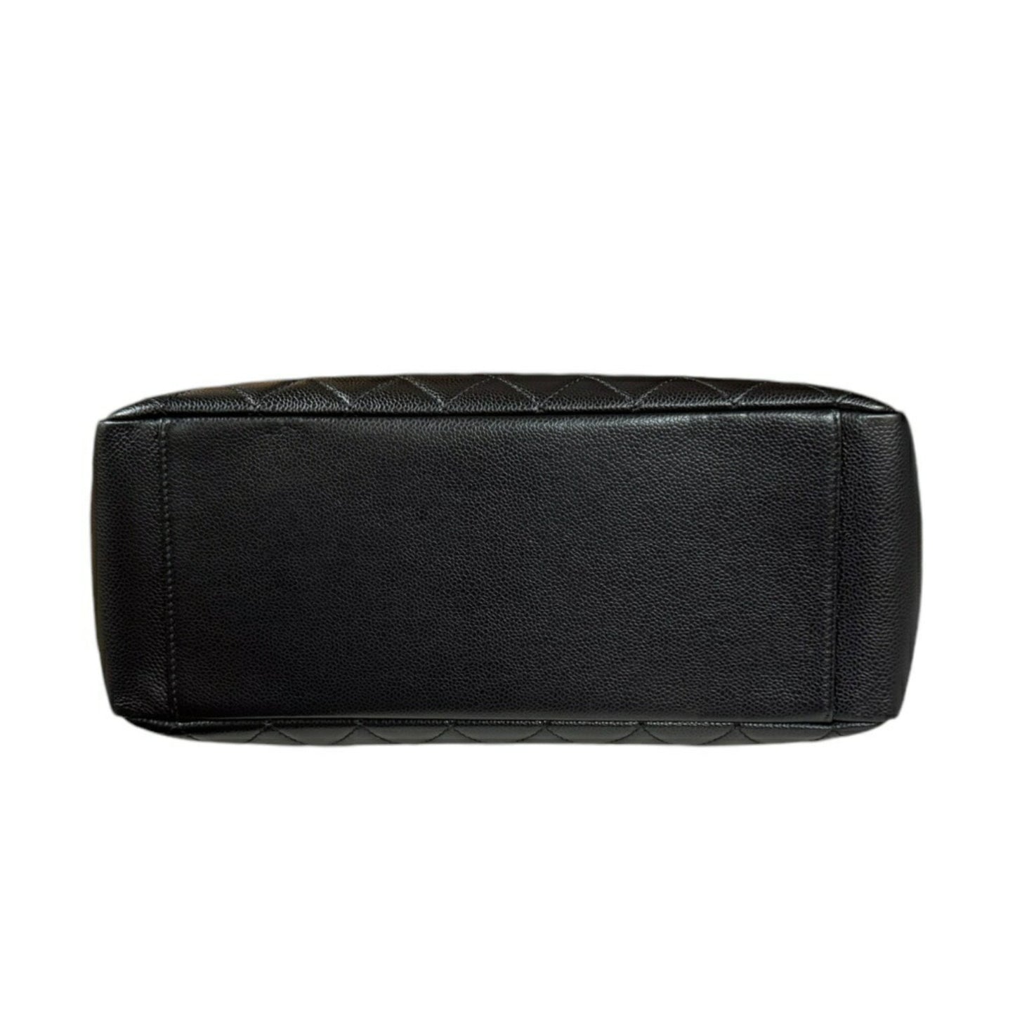 Chanel Black Leather Grand Shopping