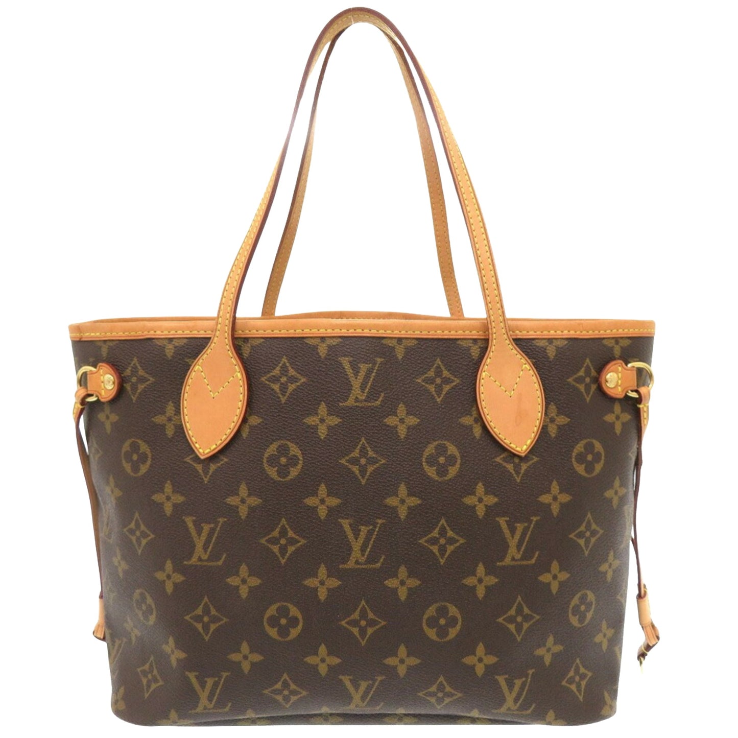 Louis Vuitton Brown Canvas Neverfull Pm