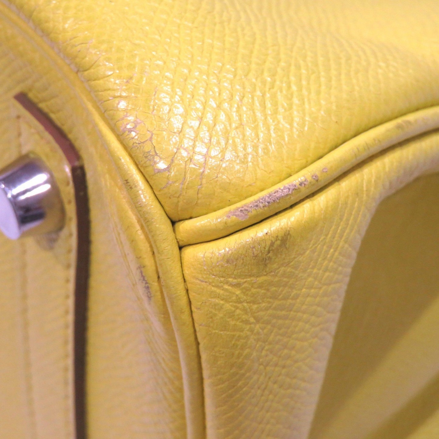 Hermès Yellow Leather Birkin 30