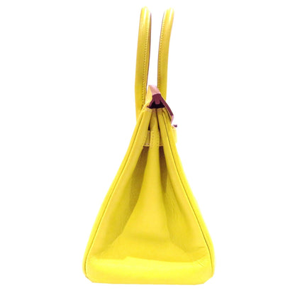 Hermès Yellow Leather Birkin 30